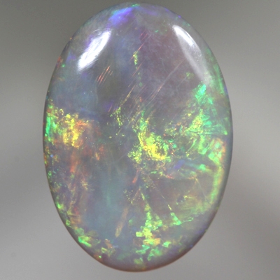 SOLID SEMI BLACK OPAL Bright rolling flashes